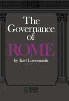 Governance of Rome 9024714583 Book Cover