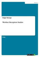 Werther: Reception Studies 3656550689 Book Cover