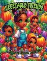 Vegetable Friends: A Whimsical Coloring Adventure B0CW3VCJST Book Cover