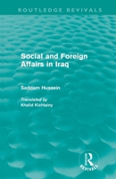 Social and Foreign Affairs in Iraq 041556798X Book Cover