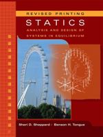 Statics: Analysis and Design of Systems in Equilibrium 0471372994 Book Cover