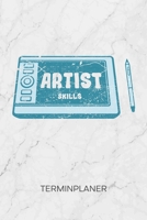 TERMINPLANER: Game Artist Kalender Grafiker Terminkalender - 2D Art Wochenplaner Konzept Artist Wochenplanung Game Design Taschenkalender Game Developer To-Do Liste Termine (German Edition) 1672677394 Book Cover