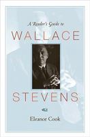 A Reader's Guide to Wallace Stevens 0691141088 Book Cover