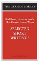 Selected Short Writings 0826418015 Book Cover