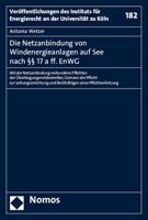 Die Netzanbindung Von Windenergieanlagen Auf See Nach 17 a Ff. Enwg: Mit Der Netzanbindung Verbundene Pflichten Der Ubertragungsnetzbetreiber, Grenzen 384871955X Book Cover