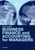 Business Finance and Accounting for Managers 190615600X Book Cover