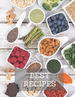 BEST Recipes: Notebook for saving recipes, kitchen notebook 1709301244 Book Cover