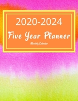 2020-2024 Five Year Planner: 60 Month Appointment Calendar, Business Planners, Agenda Schedule Organizer Logbook and Journal 8.5x11 1673345794 Book Cover