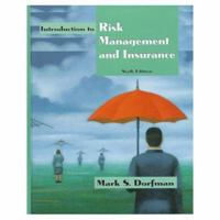 Introduction to Risk Management and Insurance 0130328111 Book Cover
