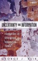 Uncertainty and Information: Foundations of Generalized Information Theory 3790812420 Book Cover