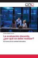 La evaluación docente, ¿por qué se debe realizar? 6202127600 Book Cover