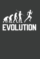 Evolution Notebook: Running Evolution Design - 100 ruled Pages 6'x9'. Journal for Player, Referees and Coaches. Writing Book for your training, your ... Fans and Lovers for Christmas or Birthdays. 1676774971 Book Cover