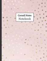 Cornell Notes Notebook: Cornell Ruled Paper - Note Taking System for School College University: 8.5 x 11 108 Pages, Pretty Pink Polka Dot 1688257373 Book Cover