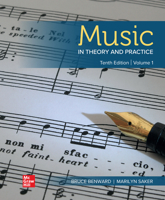 Loose Leaf for Music in Theory and Practice, Volume 1 1260493458 Book Cover