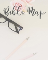 Bible Map: A Bible Mapping Journal For A Deeper Understanding Of The Bible 1688449353 Book Cover