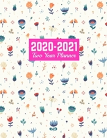 2020-2021 Two Year Planner: Neat January 1, 2020 to December 31, 2021 Weekly & Monthly View Planner, Organizer & Diary Art Cover 00023187 1712684744 Book Cover