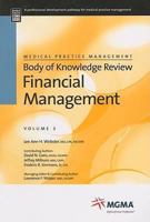 Financial Management (Medical Practice Management Body of Knowledge Review) 156829235X Book Cover