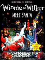 Winnie and Wilbur Meet Santa 0192747924 Book Cover