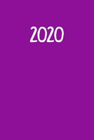 2020: Terminkalender ca DIN A5 weiß über 370 Seiten I Jahreskalender I Terminplaner I Tagesplaner 170408511X Book Cover