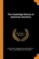 The Cambridge History of American Literature 1344879535 Book Cover