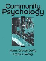 Community Psychology 0205136966 Book Cover