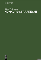 Konkurs-Strafrecht 3110103508 Book Cover
