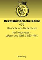 Karl Neumeyer - Leben Und Werk (1869-1941) 3631634943 Book Cover