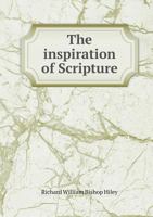 The Inspiration of Scripture 5518827083 Book Cover