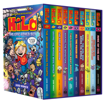 Hilo: The Epic Boxed Set (Books 1-10): (A Graphic Novel Boxed Set) B0DTPDN4VJ Book Cover