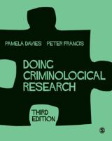 Doing Criminological Research 1473902738 Book Cover