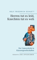 Herren tut es leid, Knechten tut es weh: Die Unterschicht in Klassengesellschaften 3754313339 Book Cover