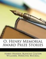 O. Henry Memorial Award Prize Stories Of 1920 1018500677 Book Cover
