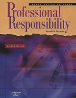 Black Letter Outline on Professional Responsibility (Black Letter Outlines) 0314194444 Book Cover