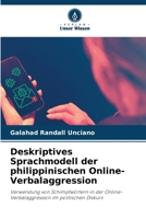 Deskriptives Sprachmodell der philippinischen Online-Verbalaggression (German Edition) 6209418333 Book Cover