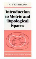 Introduction Metric & Topological Spaces 07 0198531613 Book Cover