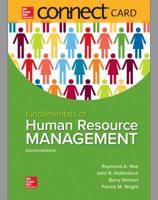 Connect Access Card for Fundamentals of Human Resource Management 126047898X Book Cover