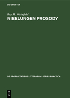 Wakefield: Nibelungen Prosody Plpr 112 902793066X Book Cover