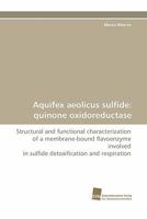 Aquifex Aeolicus Sulfide: Quinone Oxidoreductase 3838122054 Book Cover