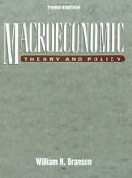 Macroeconomic Theory and Policy 0060409363 Book Cover