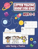 Letter Tracing Books for Kids Ages 3-5: Both Uppercase and Lowercase Letters. B0884D476B Book Cover