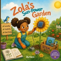Zola’s Sun-Power Garden: A Fun STEM Picture Book for Kids About Solar Energy, Engineering, and Inventions B0HHQYV5ZZ Book Cover
