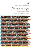 Nunca se supo: Poemas de músicos chilenos (Spanish Edition) 9563061993 Book Cover