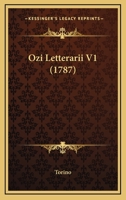 Ozi Letterarii V1 (1787) 1165545268 Book Cover