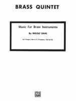 Music for Brass Instruments: 2 Trumpets, Horn, Trombone & Tuba 0757923437 Book Cover