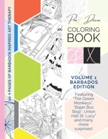 Pinx Décor Coloring Book: Volume 1 Barbados Edition B095W5N7BF Book Cover