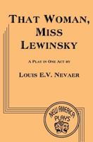 That Woman. Miss Lewinsky 1939879175 Book Cover