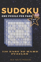 Sudoku: Small and Travel Friendly 120 Easy to Hard Sudoku Puzzle Book For Adults 6 x 9 inches B0863TM86H Book Cover