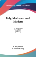 Italy: Medieval and Modern - A History 0526381353 Book Cover