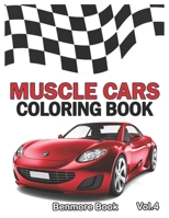 Muscle Cars: Coloring books, Classic Cars, Trucks, Planes Motorcycle and Bike (Dover History Coloring Book) B08C79ZG5P Book Cover