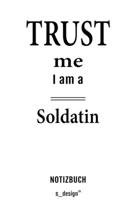 Notizbuch f�r Soldaten / Soldat / Soldatin: Originelle Geschenk-Idee [120 Seiten kariertes blanko Papier] 1695340639 Book Cover